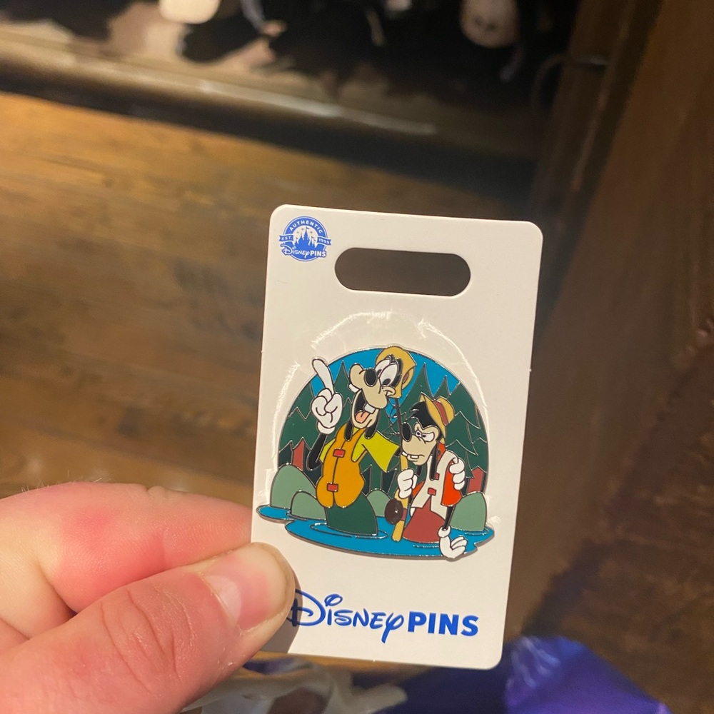 Disney Parks Pin 2024 A Goofy Movie Max & Goofy Fishing Perfect Catch OE BNWT